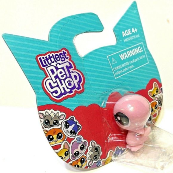 Littlest Pet Shop Lot of 2 Cat & Light Purple Duck LPS Mini-Scale Hasbro New NIP - Picture 4 of 10